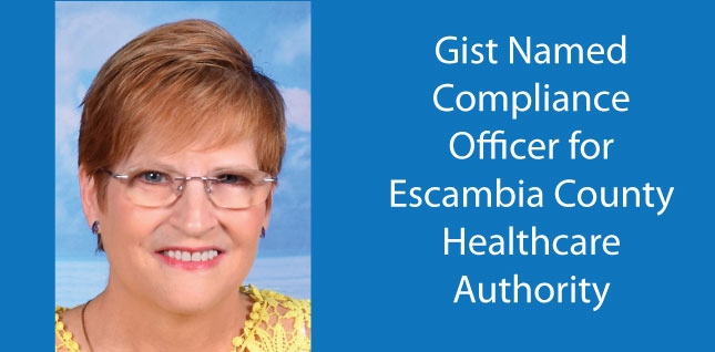 Picture of Debbie Gist
Gist named Compliance Officer for Escambia County Healthcare Authority