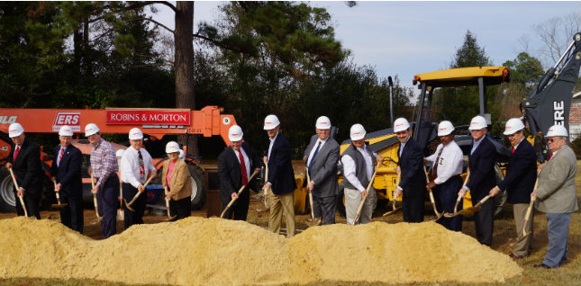 D.W. McMillan Emergency Room Groundbreaking