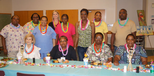 D.W. McMillan Memorial Hospital recognized the dietary department staff