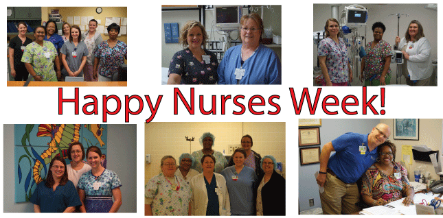 DW McMillan Memorial Hospital thanks all of our nurses for an outstanding job serving our patients and community.