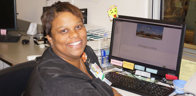 Picture of Monica Knight- Radiology Department Unit Coordinator