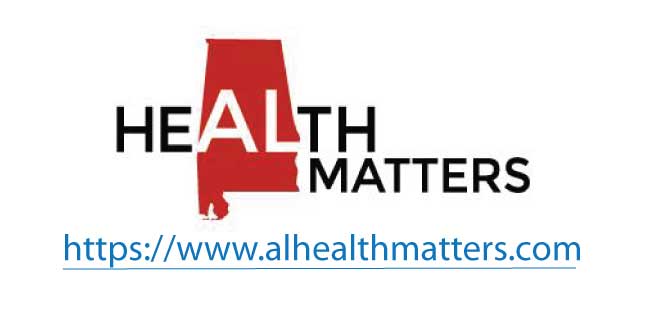 Banner that says:Health Matters 
Https://www.alhealthmatters.com